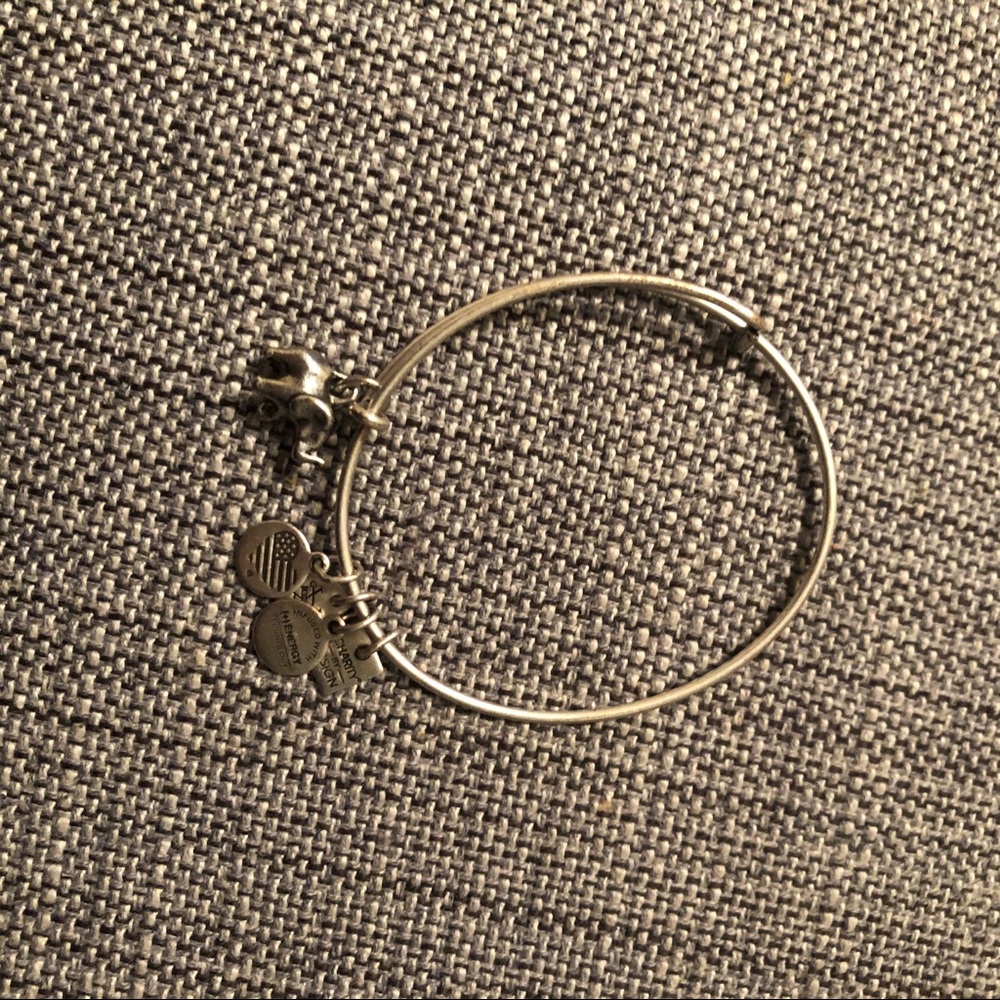 Alex and ani elephant bracelet
